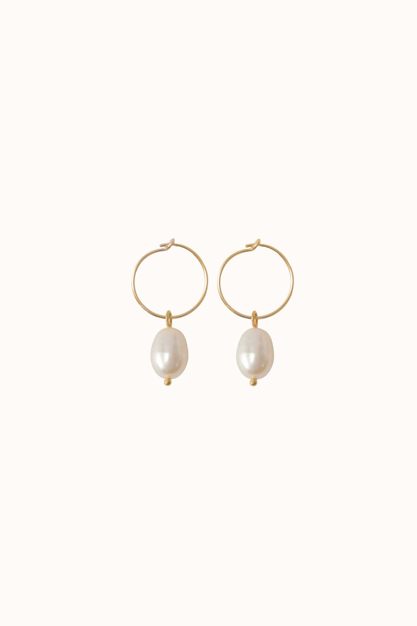 Pearl Hoops