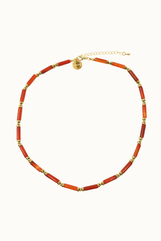 Siren Necklace - Carnelian